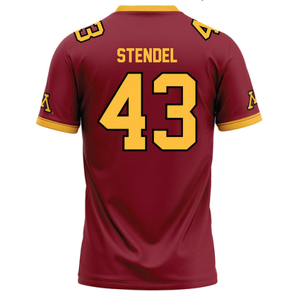 Minnesota - NCAA Football : Ethan Stendel - Maroon Football Jersey-1