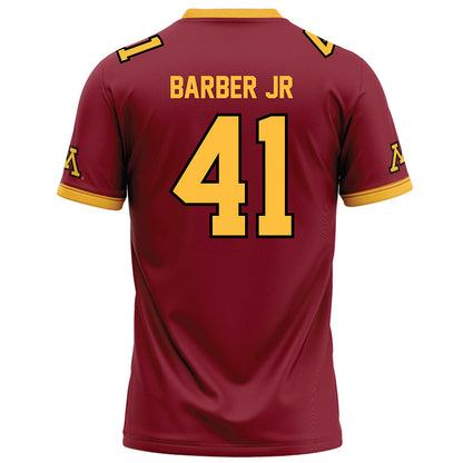 Minnesota - NCAA Football : Marion Barber Jr - Maroon Football Jersey