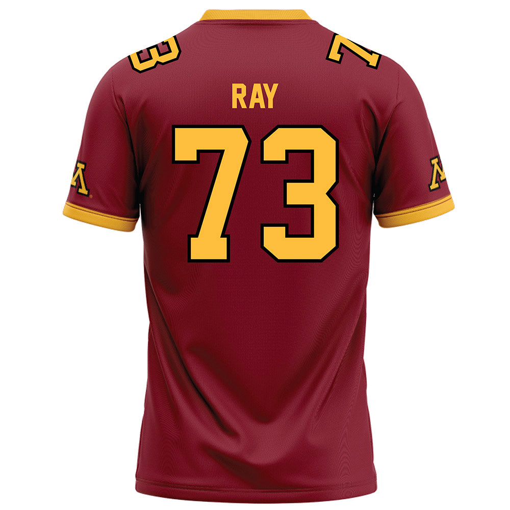 Minnesota - NCAA Football : Dylan Ray - Maroon Football Jersey-1
