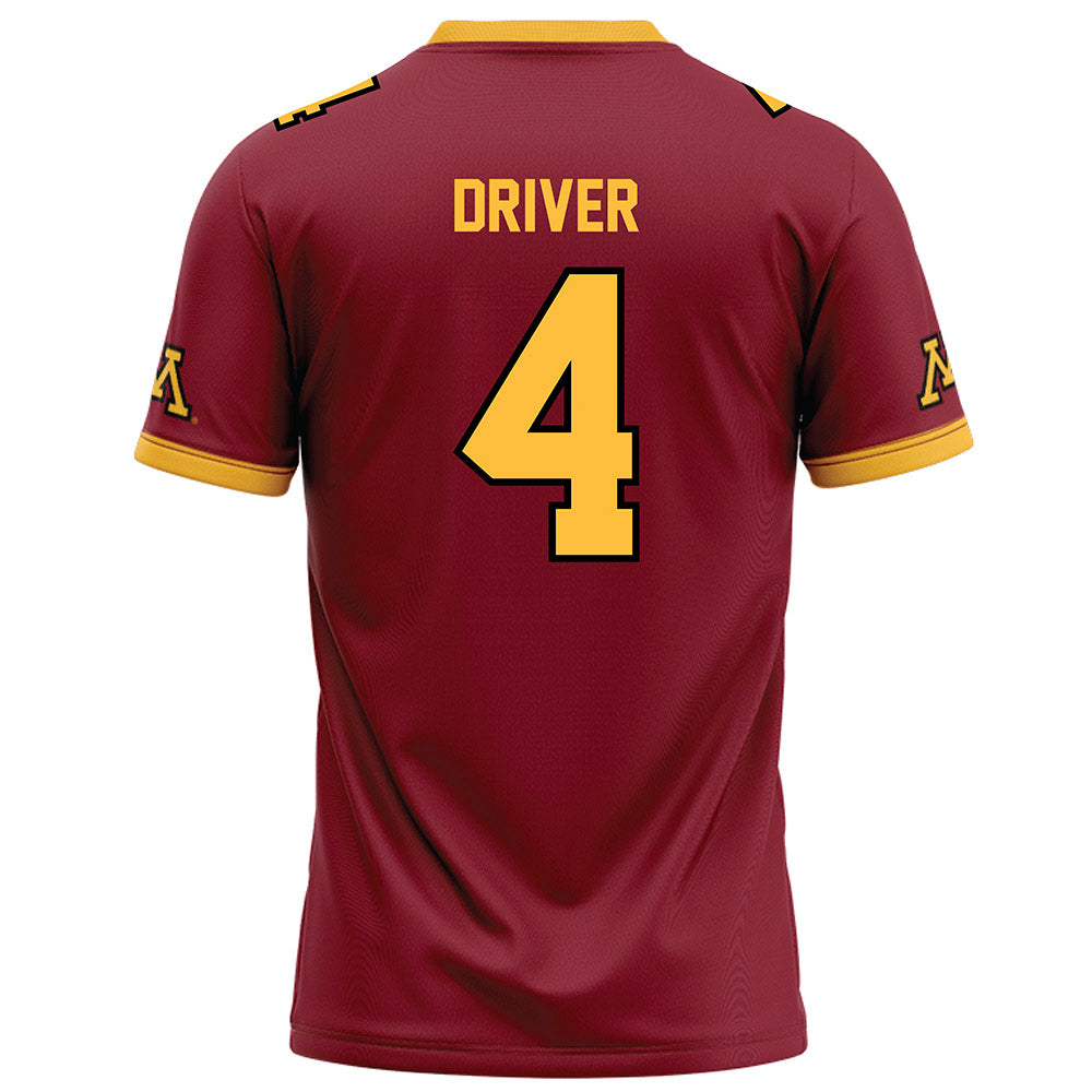 Minnesota - NCAA Football : Cristian Driver - Maroon Football Jersey-1