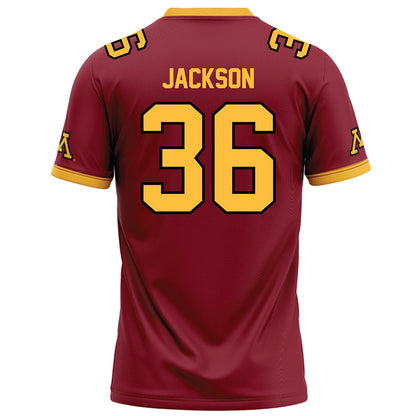 Minnesota - NCAA Football : Daniel Jackson - Maroon Football Jersey-1