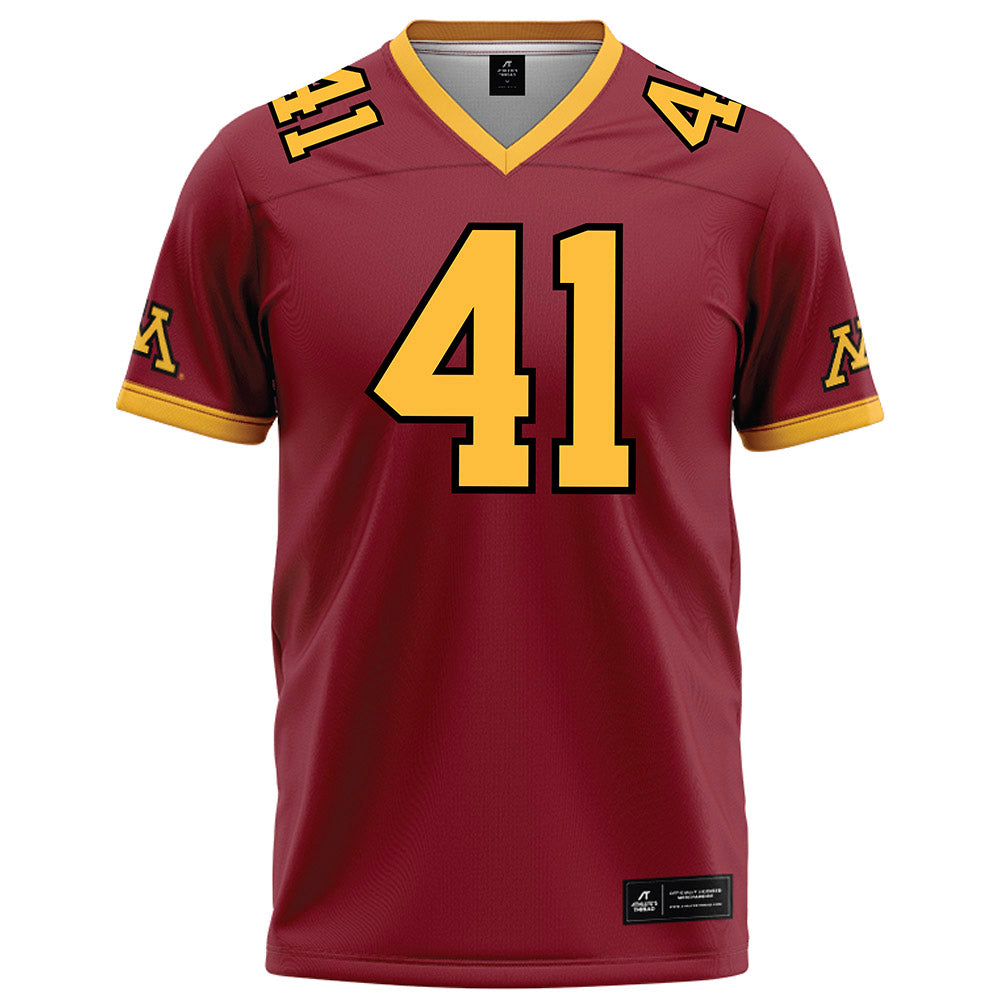 Minnesota - NCAA Football : Marion Barber Jr - Maroon Football Jersey