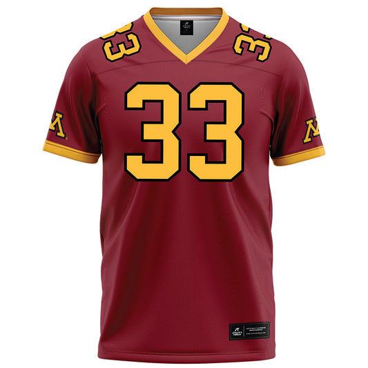 Minnesota - NCAA Football : Harrison Brun - Maroon Football Jersey-0