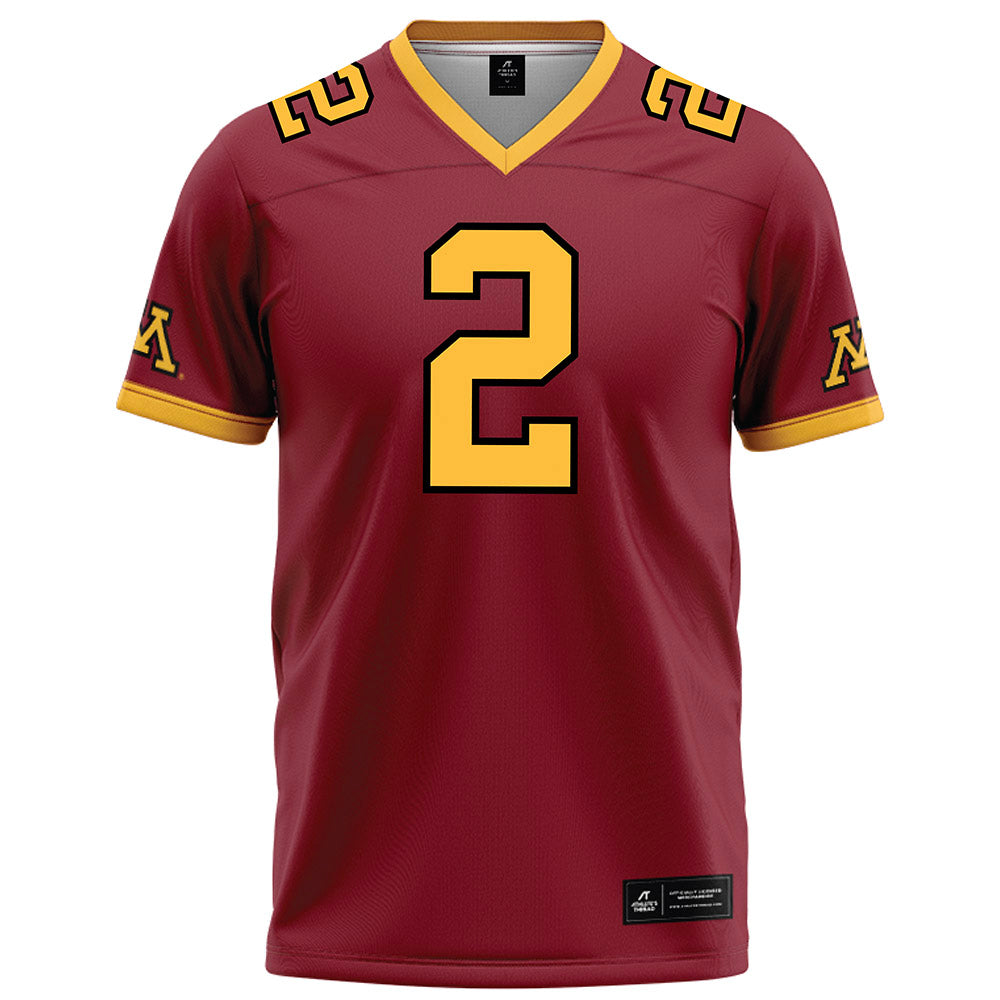 Minnesota - NCAA Football : A.J. Turner - Maroon Football Jersey-0