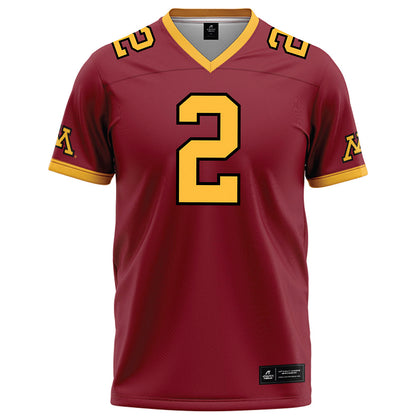 Minnesota - NCAA Football : A.J. Turner - Maroon Football Jersey-0