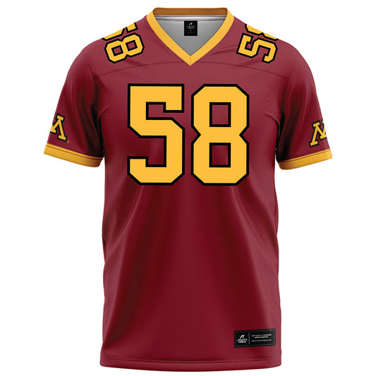 Minnesota - NCAA Football : Jaden Ball - Maroon Football Jersey-0