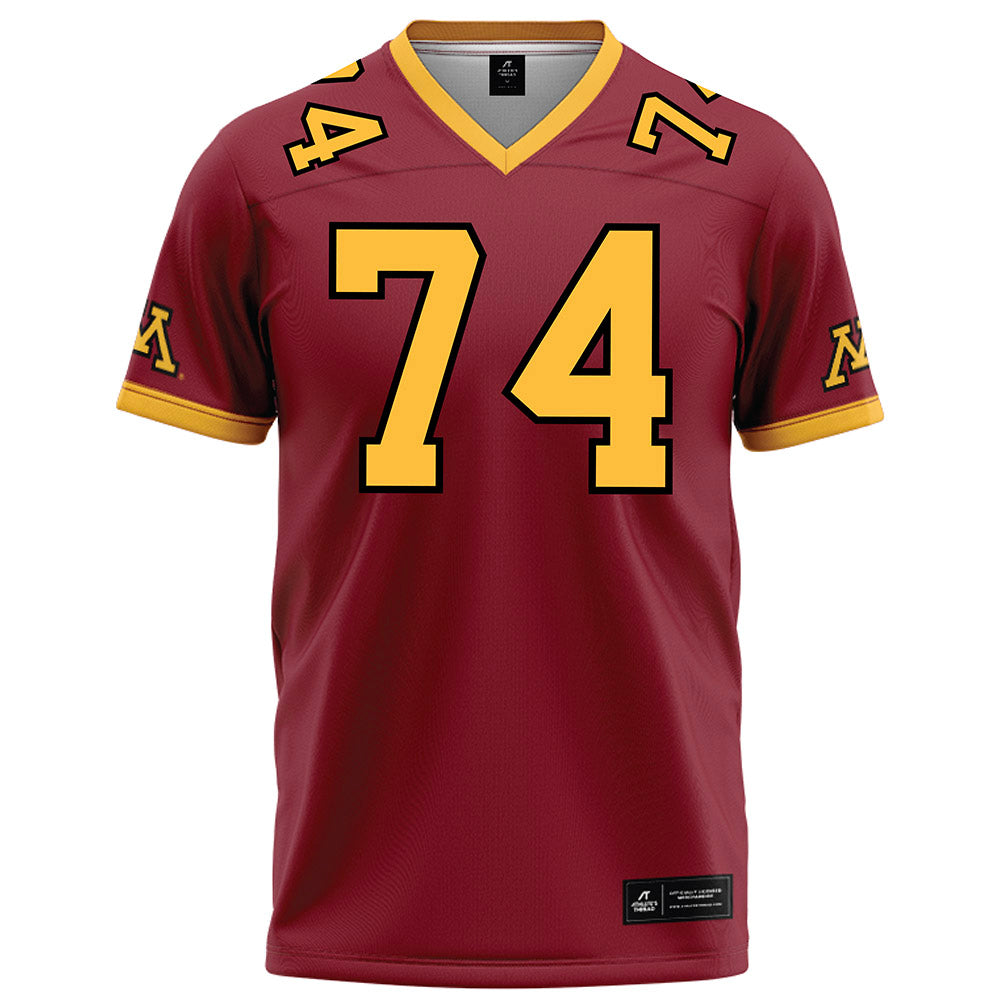 Minnesota - NCAA Football : Marcellus Marshall - Maroon Football Jersey-0
