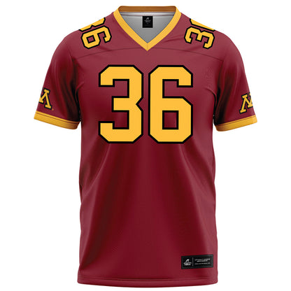 Minnesota - NCAA Football : Daniel Jackson - Maroon Football Jersey-0