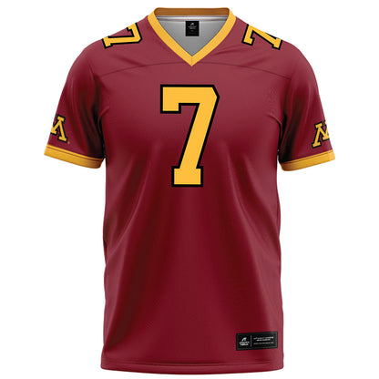 Minnesota - NCAA Football : Tyler Williams - Maroon Football Jersey