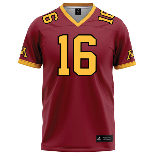 Minnesota - NCAA Football : Coleman Bryson - Maroon Football Jersey