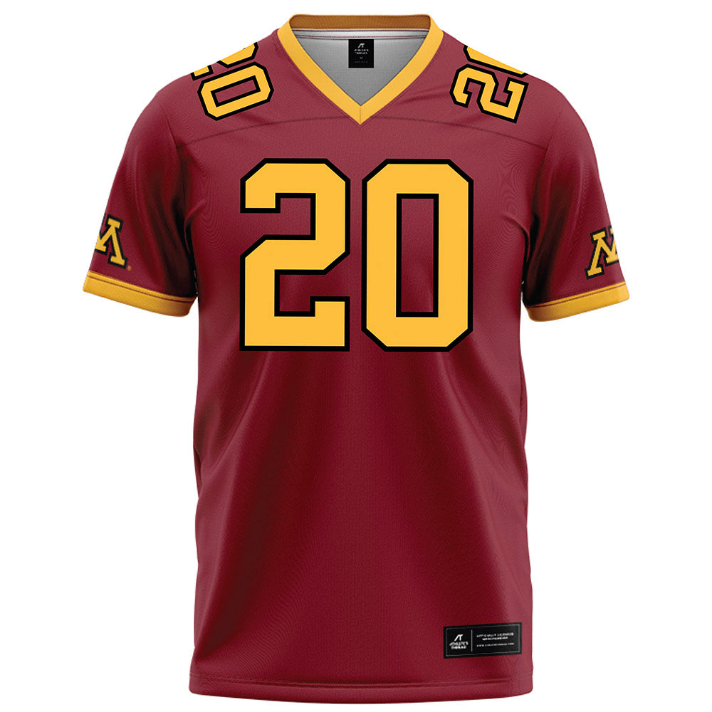 Minnesota - NCAA Football : Jeff Roberson - Maroon Football Jersey-0