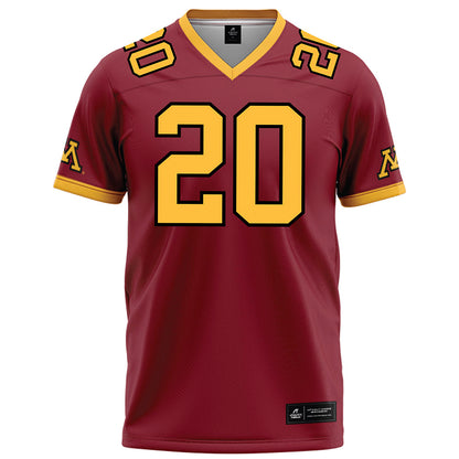 Minnesota - NCAA Football : Jeff Roberson - Maroon Football Jersey-0