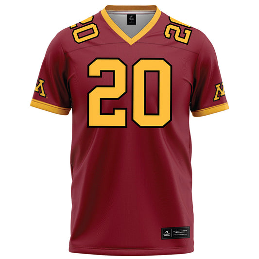 Minnesota - NCAA Football : Jeff Roberson - Maroon Football Jersey-0