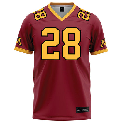 Minnesota - NCAA Football : Zach Jorgensen - Maroon Football Jersey