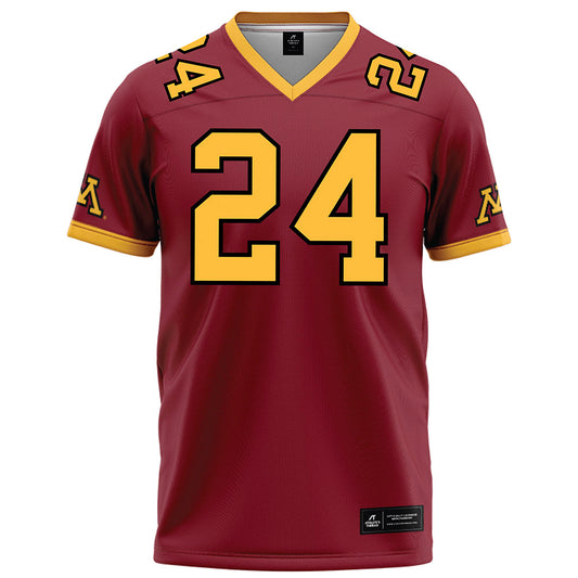 Minnesota - NCAA Football : Jai'Onte' McMillan - Maroon Football Jersey-0