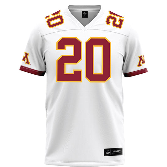 Minnesota - NCAA Football : Jeff Roberson - White Football Jersey-0
