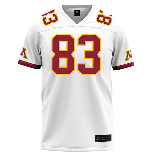 Minnesota - NCAA Football : Sam Peters - White Football Jersey-0