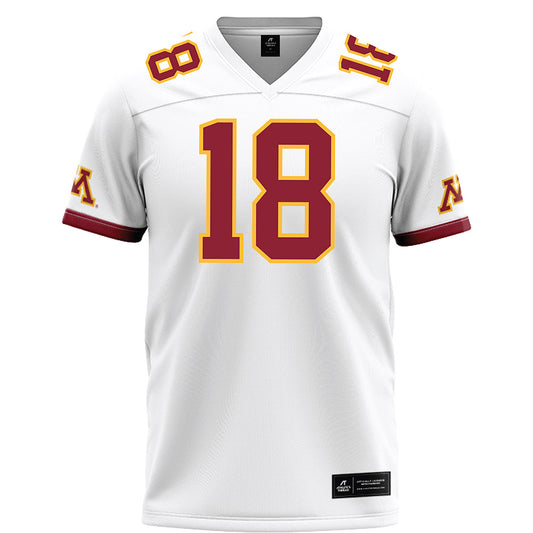 Minnesota - NCAA Football : Donielle Hayes - White Football Jersey-0