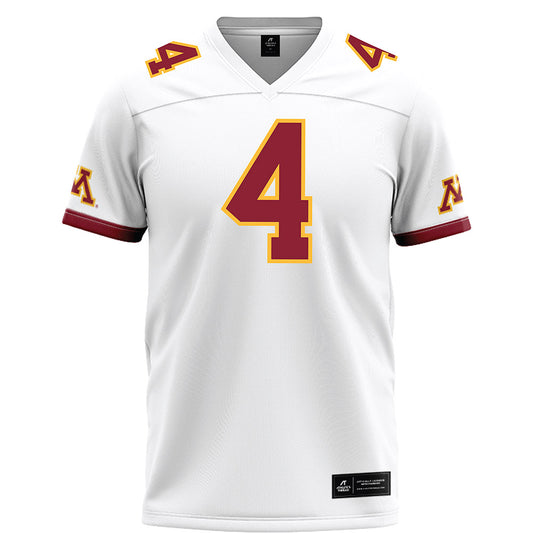 Minnesota - NCAA Football : Cristian Driver - White Football Jersey-0
