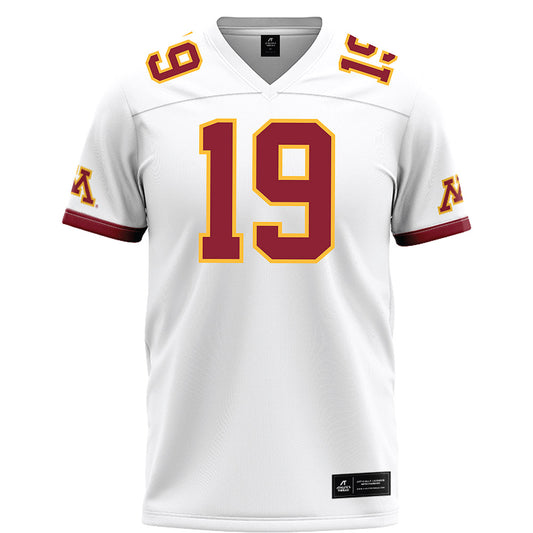 Minnesota - NCAA Football : Pierce Walsh - White Football Jersey-0