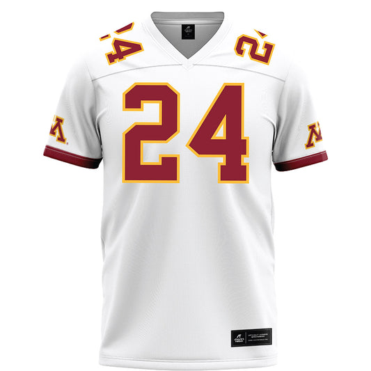 Minnesota - NCAA Football : Jai'Onte' McMillan - White Football Jersey-0
