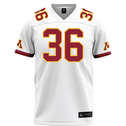 Minnesota - NCAA Football : Daniel Jackson - White Football Jersey-0