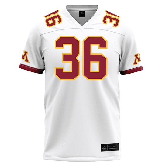 Minnesota - NCAA Football : Daniel Jackson - White Football Jersey-0
