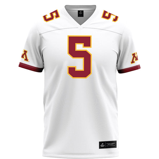 Minnesota - NCAA Football : Jaylen Bowden - White Football Jersey-0