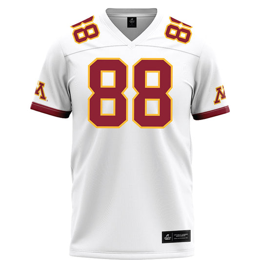 Minnesota - NCAA Football : Jacob Simpson - White Football Jersey-0