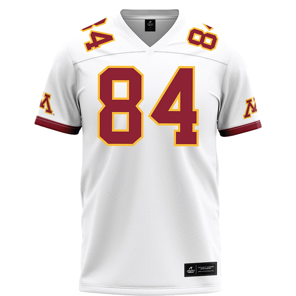Minnesota - NCAA Football : Jack DiSano - White Football Jersey-0