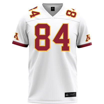 Minnesota - NCAA Football : Jack DiSano - White Football Jersey-0