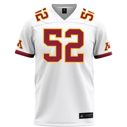 Minnesota - NCAA Football : Spencer Alvarez - White Football Jersey-0