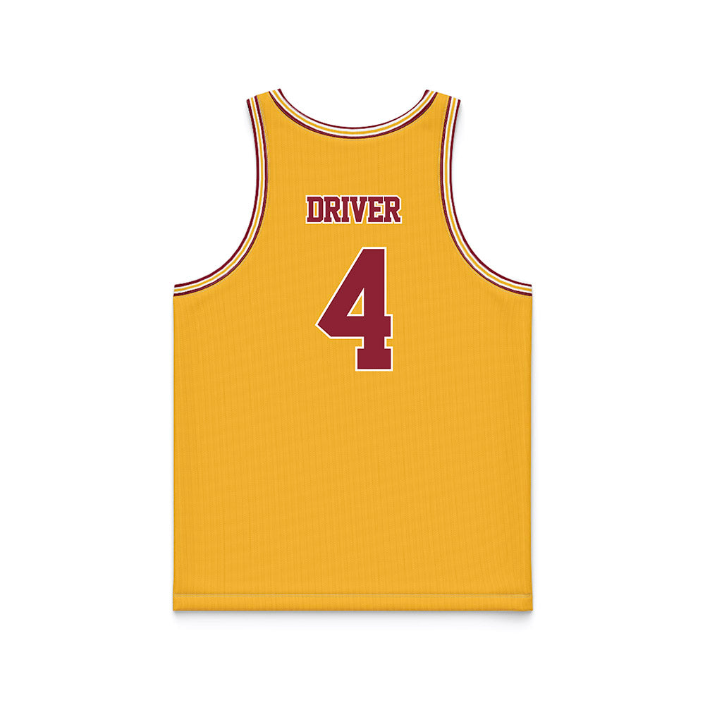 Minnesota - NCAA Football : Cristian Driver - Gold Basketball Jersey-1