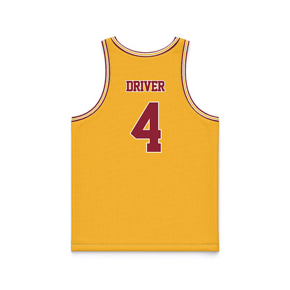 Minnesota - NCAA Football : Cristian Driver - Gold Basketball Jersey-1