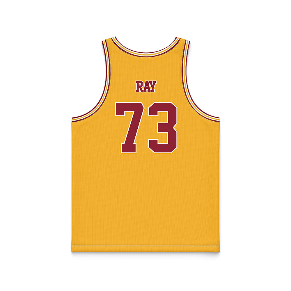 Minnesota - NCAA Football : Dylan Ray - Gold Basketball Jersey-1