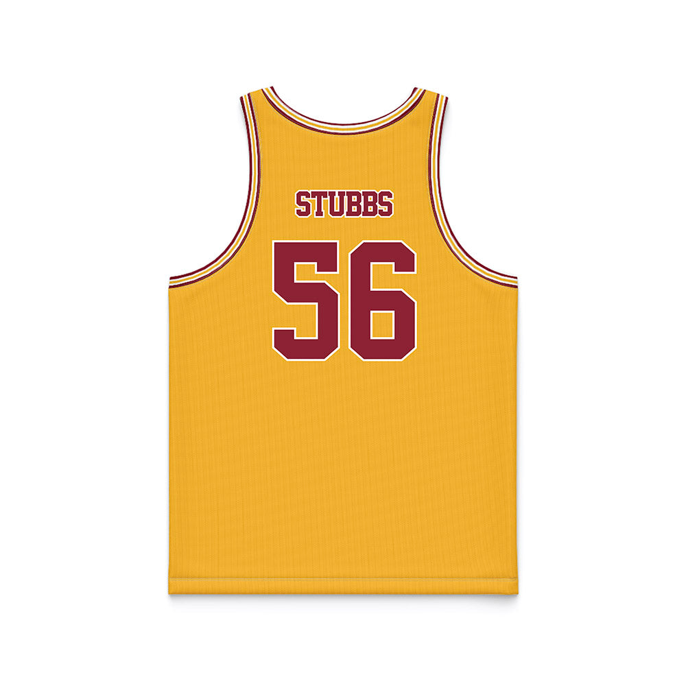 Minnesota - NCAA Football : Jay'Quan Stubbs - Gold Basketball Jersey-1