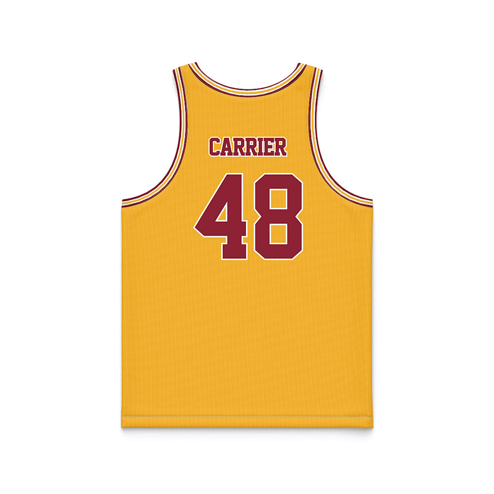 Minnesota - NCAA Football : Mason Carrier - Gold Basketball Jersey-1