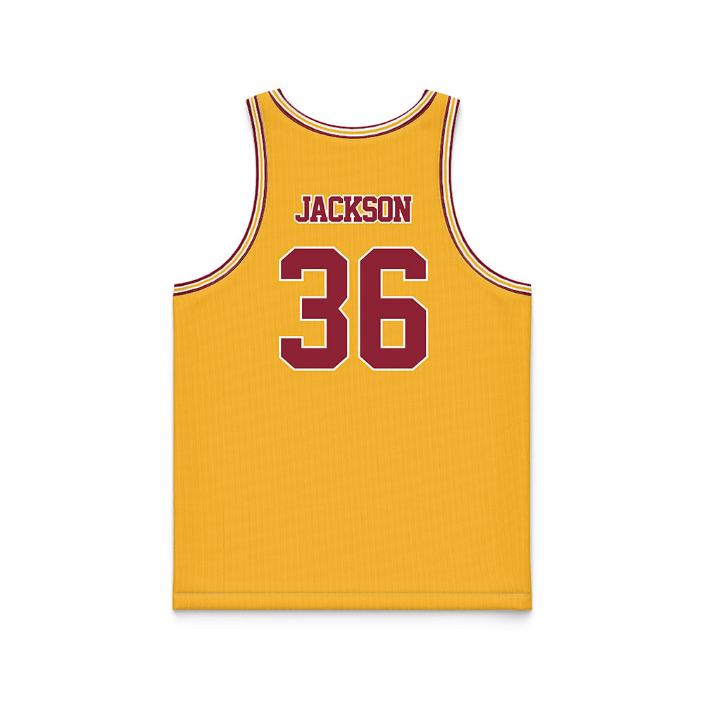 Minnesota - NCAA Football : Daniel Jackson - Gold Basketball Jersey-1