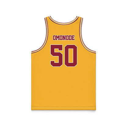 Minnesota - NCAA Football : Mo Omonode - Gold Basketball Jersey-1