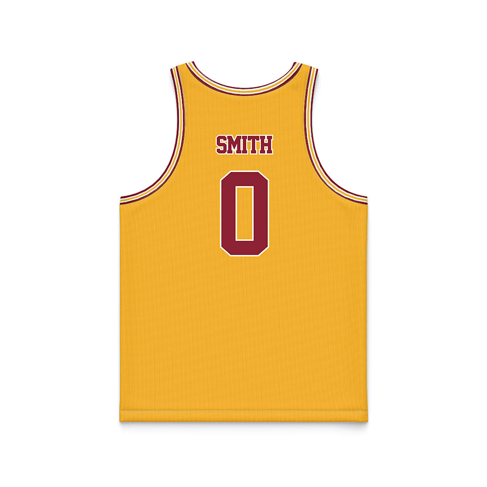 Minnesota - NCAA Football : Anthony Smith - Gold Basketball Jersey-1