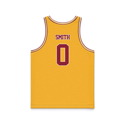 Minnesota - NCAA Football : Anthony Smith - Gold Basketball Jersey-1