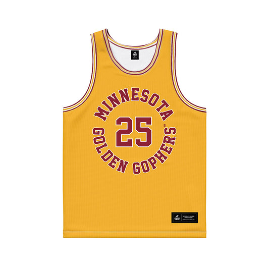 Minnesota - NCAA Football : Brody Richter - Gold Basketball Jersey-0