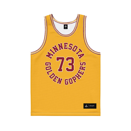 Minnesota - NCAA Football : Dylan Ray - Gold Basketball Jersey-0