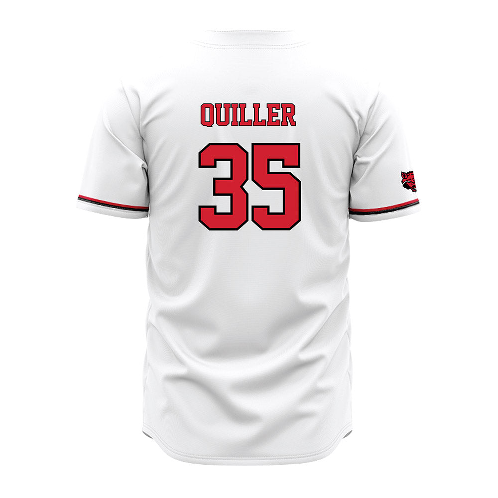 Arkansas State - NCAA Baseball : Ashton Quiller - White Jersey