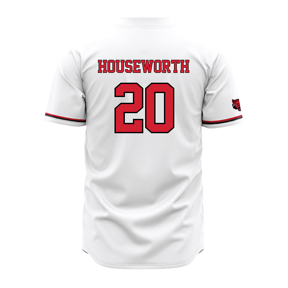 Arkansas State - NCAA Baseball : Aidan Houseworth - White Jersey