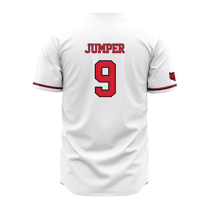 Arkansas State - NCAA Baseball : Cross Jumper - White Jersey