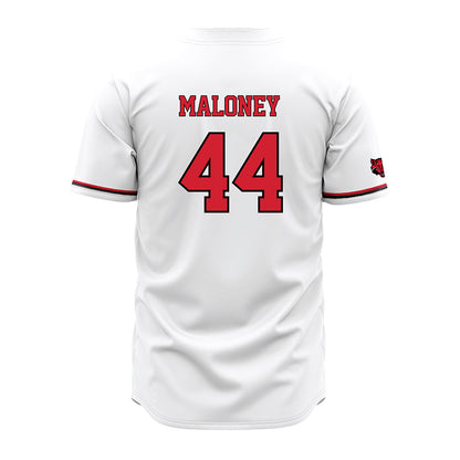 Arkansas State - NCAA Baseball : Collin Maloney - White Jersey