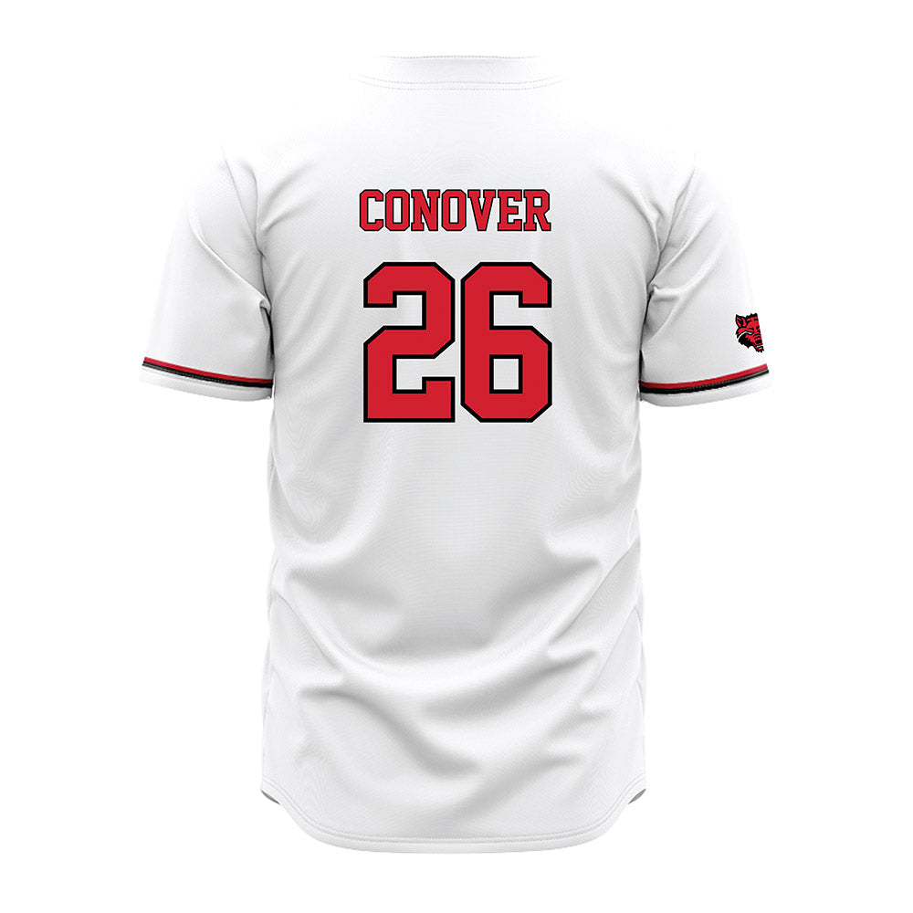 Arkansas State - NCAA Baseball : Jacob Conover - White Jersey