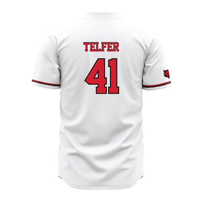 Arkansas State - NCAA Baseball : Tatem Telfer - White Jersey-1