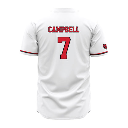 Arkansas State - NCAA Baseball : Cason Campbell - White Jersey